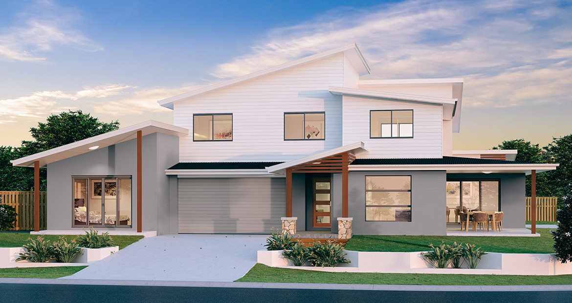 Stroud-Homes-New-Zealand-Home-Design-Waitangi-576-Two-Storey-Duplex-Skillion-Facade-Feature-07-11-17