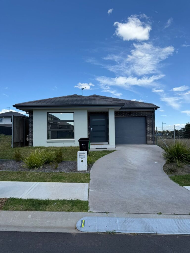 Completed home in Colebee, Sydney, built by Zion Construction & Developments