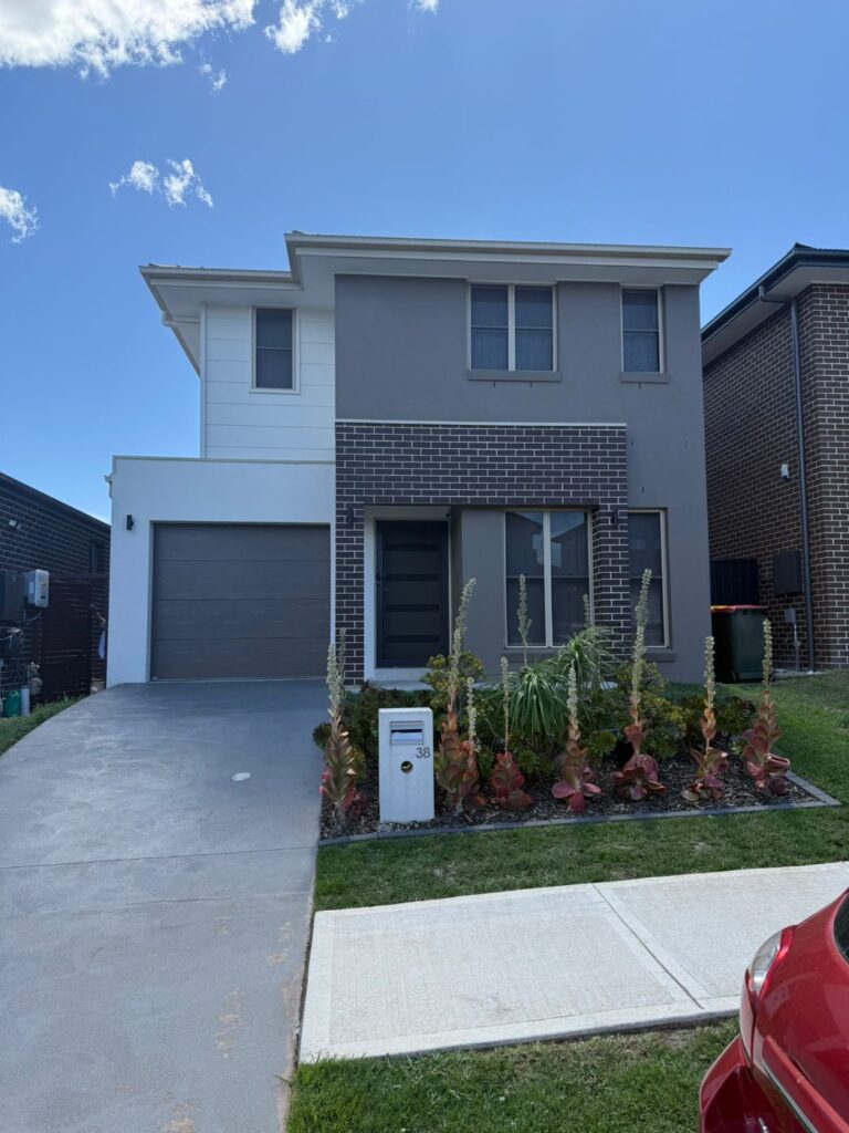 Completed home in Colebee, Sydney, built by Zion Construction & Developments