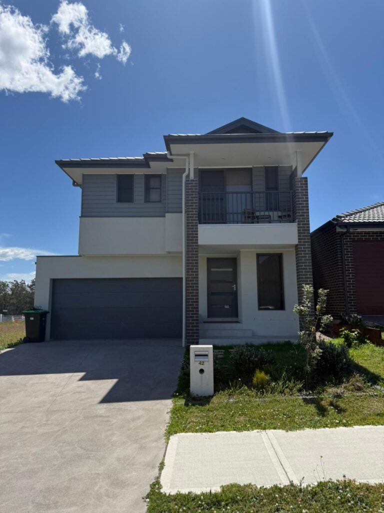 Completed home in Colebee, Sydney, built by Zion Construction & Developments