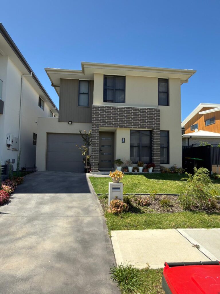 Completed home in Colebee, Sydney, built by Zion Construction & Developments