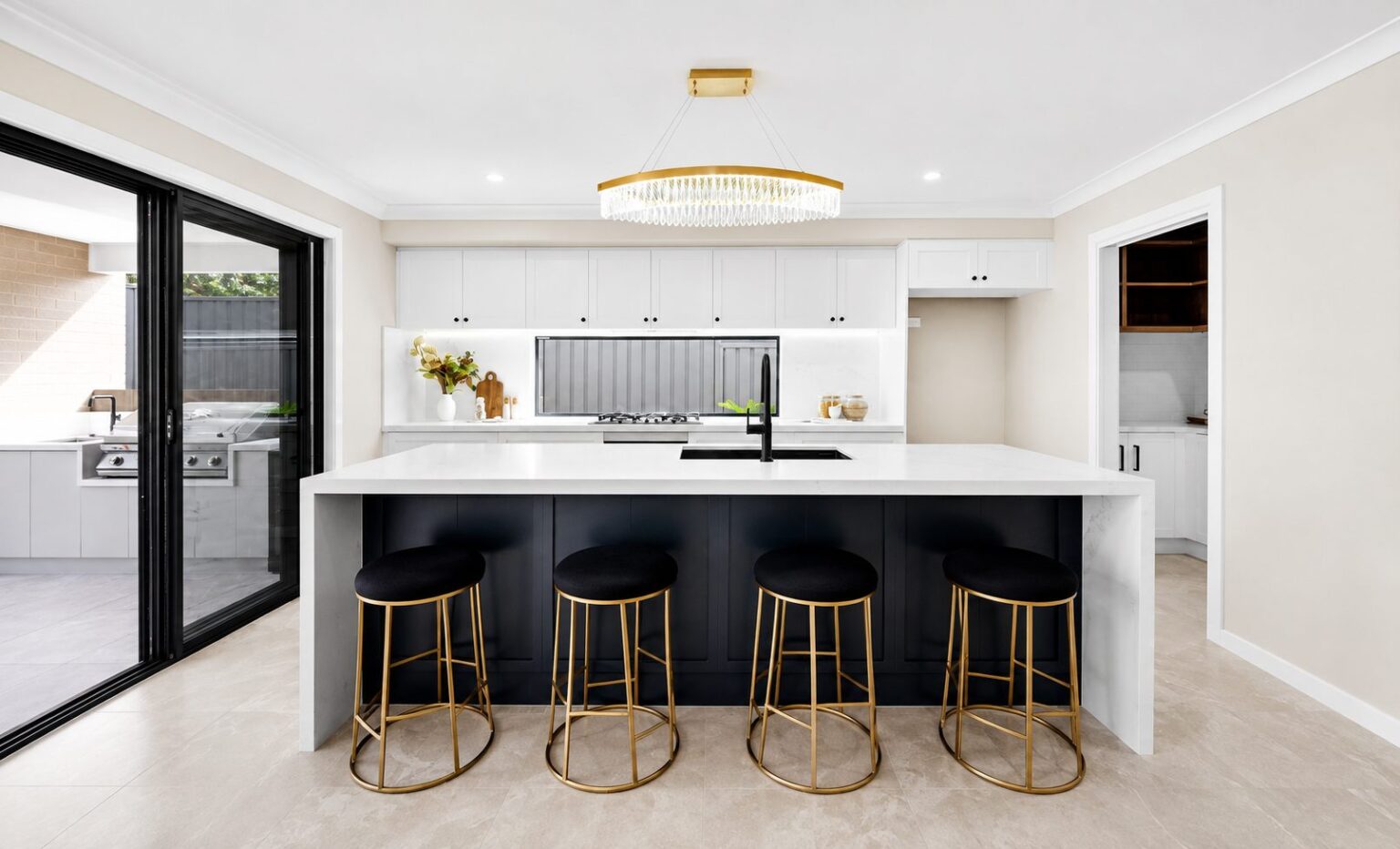 Kitchen in a home in Dundas, Sydney, built by Zion Construction & Developments