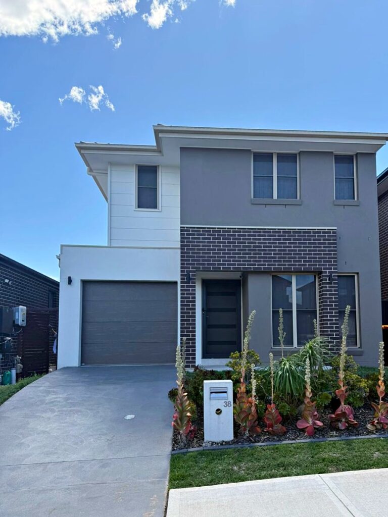 Completed home in Marsden Park, Sydney, built by Zion Construction & Developments